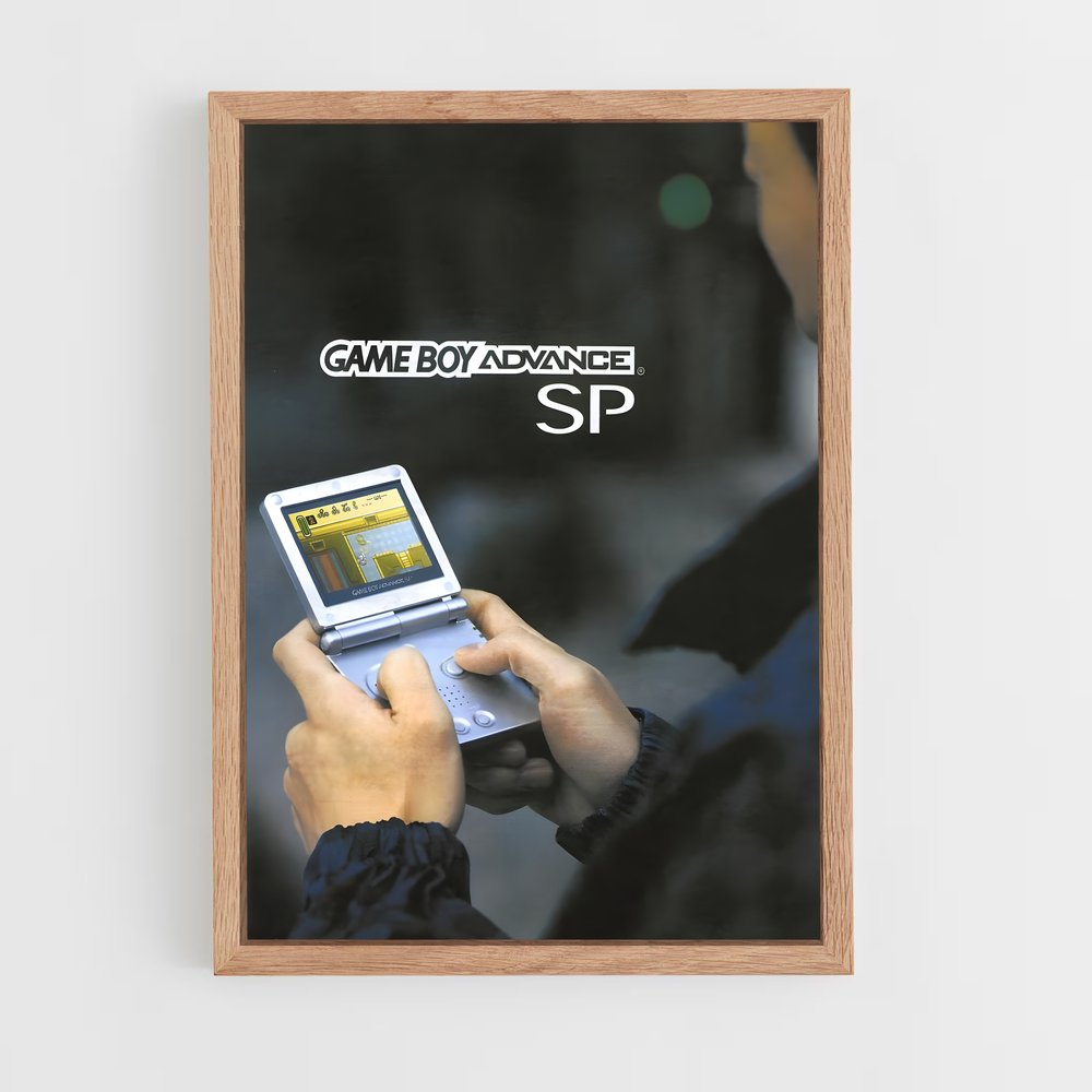 Poster Gameboy de advance – affiche Consoles (vue 4)